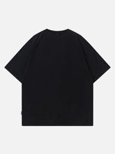 T-Shirt mit Graffiti-Print